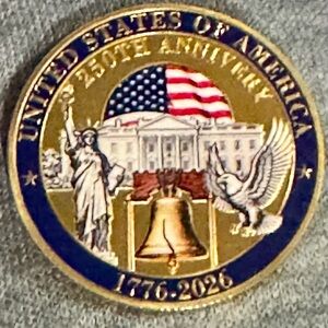 USA 250th Anniversary Commemorative Coin